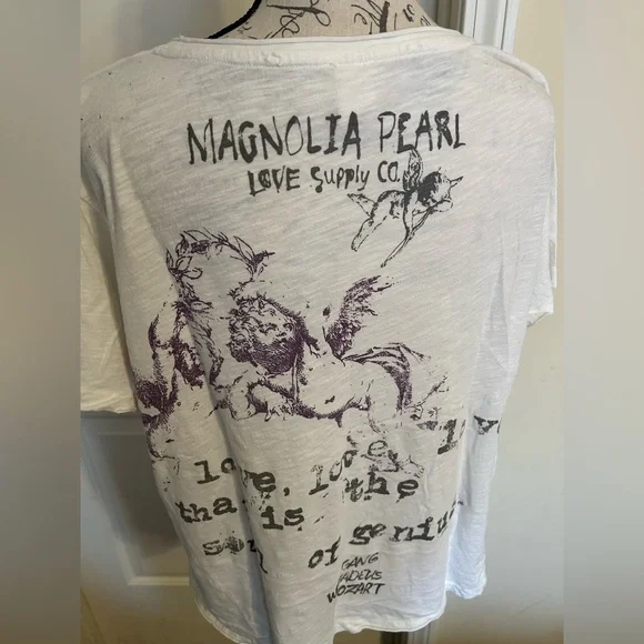 Magnolia Pearl Cream Mozart Graphic Tee - Picture 4 of 8